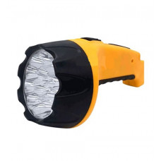 Фонарь ручной аккумуляторный MLA 04 15LED 200Lm 6ч 2 режима, зу 230В ЧЕРНО-