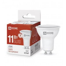 Лампа светодиодная LED-JCDR-VC 11Вт 230В GU10 4000K 990Лм IN HOME