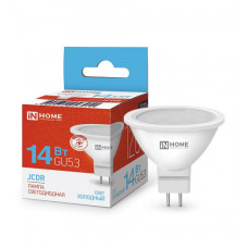Лампа светодиодная LED-JCDR-VC 14Вт 230В GU5.3 6500K 1260Лм IN HOME