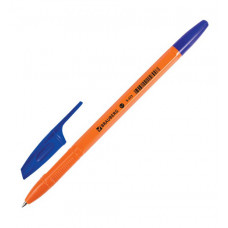Ручка шариковая BRAUBERG X-333 Orange,Синяя,узел 0,7мм, линия 0,35мм (50шт)