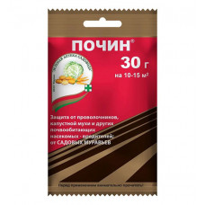 Почин-М 30г (от проволочников,капустной мухи и др. вредителей+садовые мурав