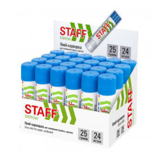Клей-карандаш STAFF EVERYDAY 25г (24шт)