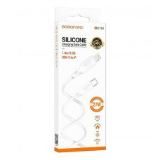 Кабель Borofone BX113 PD Type-C - Lightning 27W 1м (White) (Бокс)