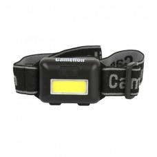 Фонарь налобный Camelion LED5355 1Вт COB LED, 3реж, 3xAAA, в блистере