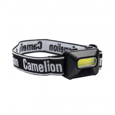 Фонарь налобный Camelion LED5384 1Вт COB LED, 3реж, 3xAAA, в блистере
