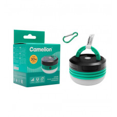 Фонарь кемпинговый Camelion LED56251 зелен, 5XSMD, 3реж, 3xAA, магнит