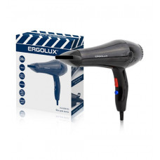 Фен 1200Вт, 220-240В ERGOLUX ELX-HD08-C02 черный