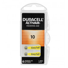 Duracell ZA10 ActivAir Hearing Aid BL6