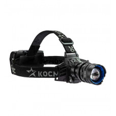 Фонарь налобный КОСМОС (KOC854Lit) 10Вт Laser LED,Li-ion18650 3х1200mAh,алю